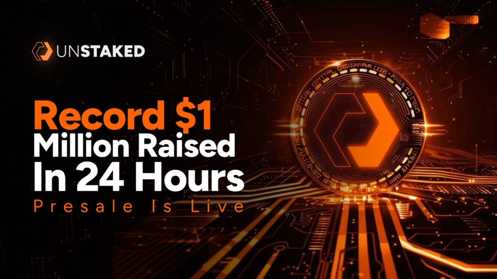 Is SUI Still the Best Bet? Unstaked Presale Says Otherwise as It Raises $1 Million in 24 Hours